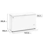 Freezer Horizontal Gafa Blanco Inverter 402lts FGHI400B-XL - Gafa