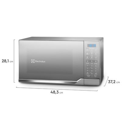 Microwave_EMDO25S3GSLUG_PerspectiveDimensions_Electrolux_Spanish