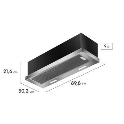 Hood_DE9RS_Dimensions_Electrolux_Spanish