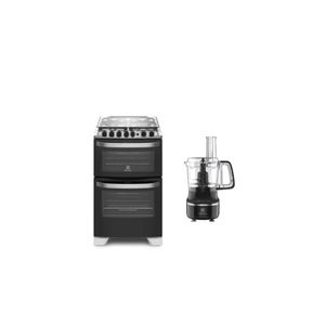 Combo Cocina Electrolux Doble Horno (56DBQ) + Multiprocesadora Compacta 3 en 1 (EFP500) GRATIS