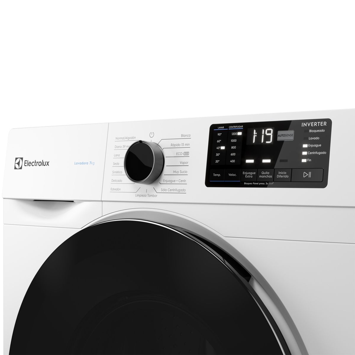 Washmachine_ELAF207W_Painel_Electrolux_Spanish