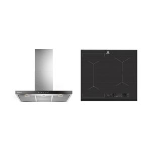 Combo Anafe a Inducción 4 Zonas con Sense Fry Electrolux IE6SF + Campana Electrolux 90cm Experience CE9TF