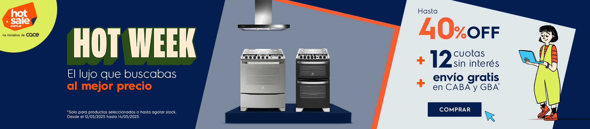 HOT SALE COCINAS ELECTROLUX