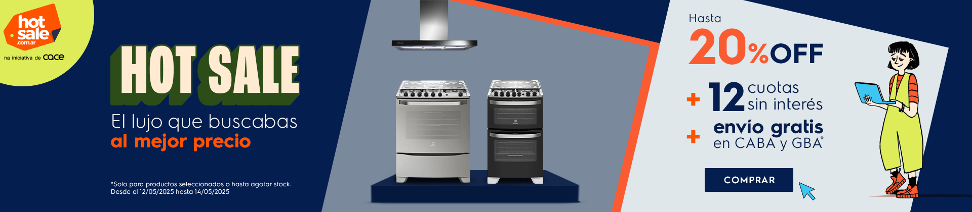 HOT SALE COCINAS ELECTROLUX