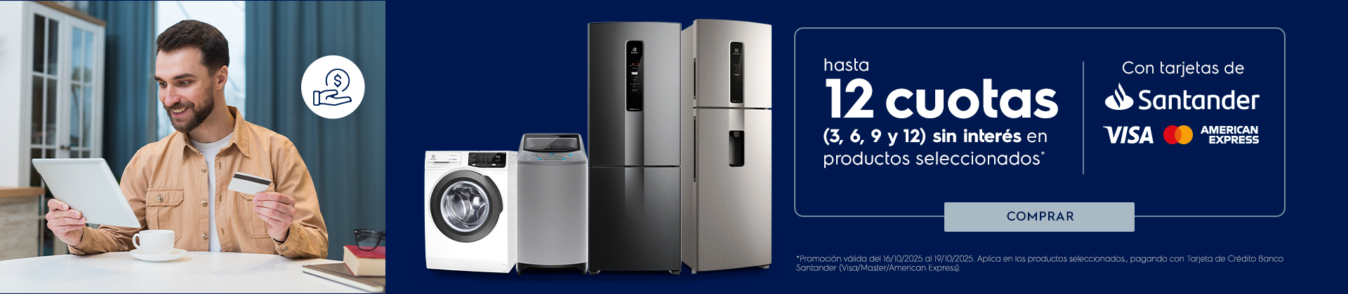 Electrolux + Santander
