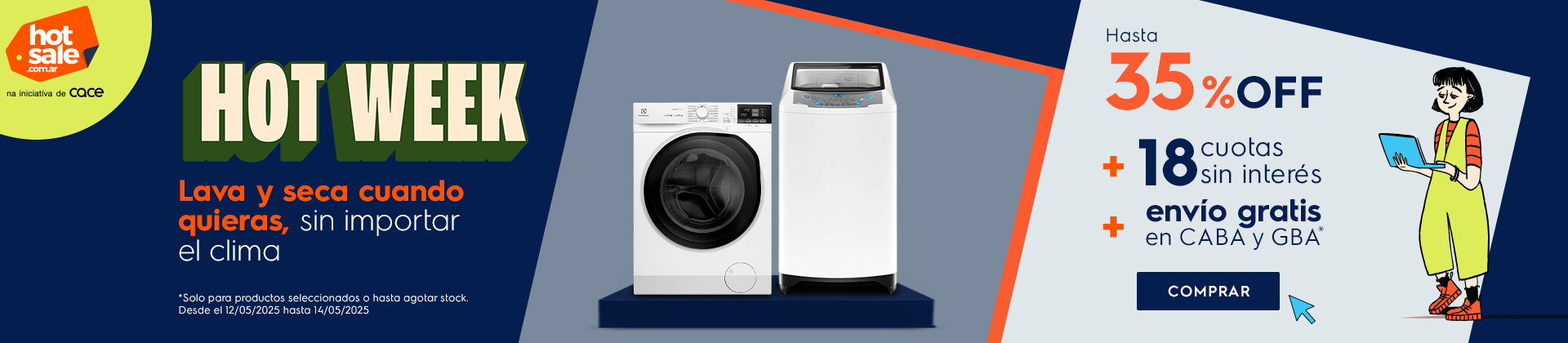 LAVADO HOT SALE ELECTROLUX