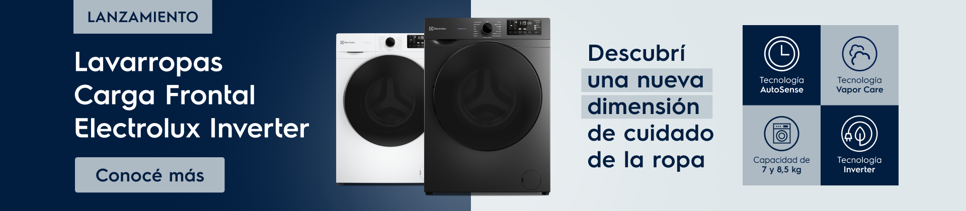 Lavado Carga Frontal Electrolux