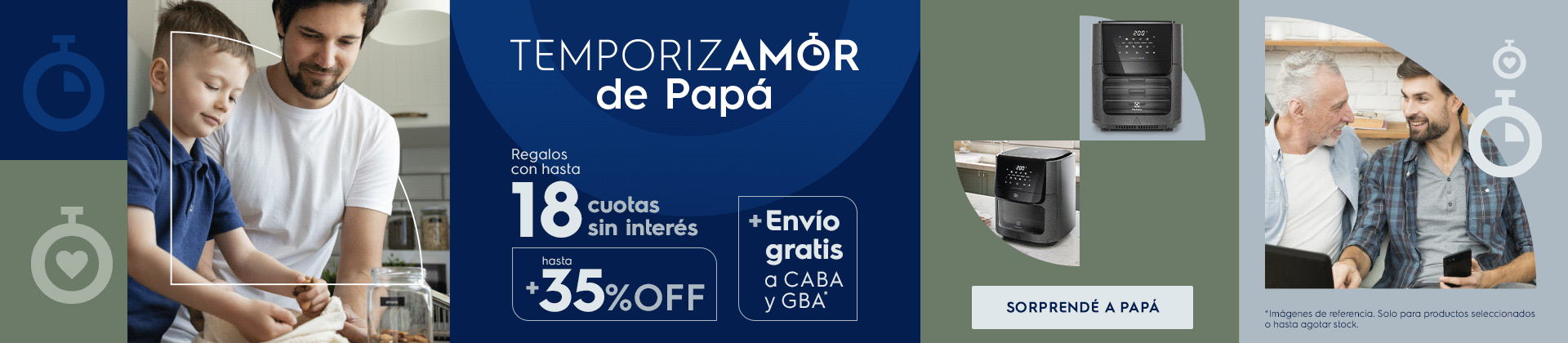 Dia del padre Electrolux - Temporizamor de papá
